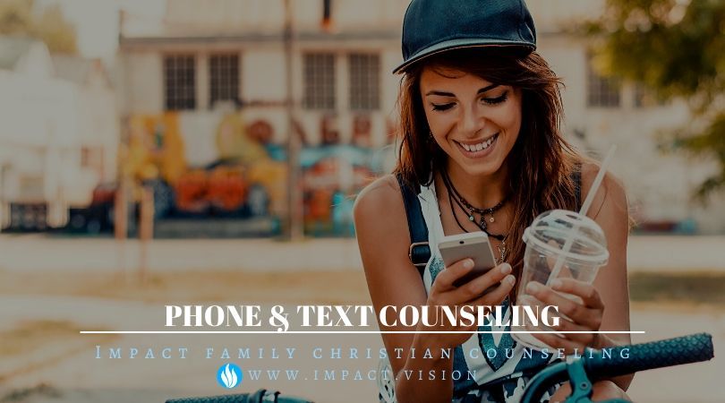phone text counseling