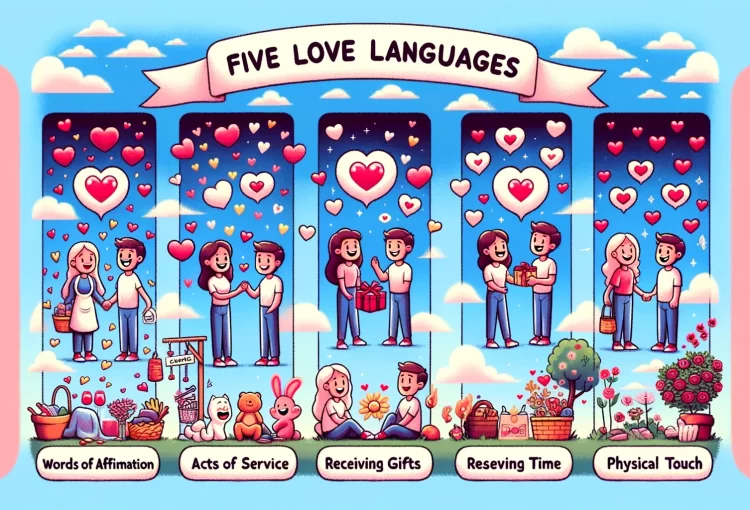 Five languages of love among couple
