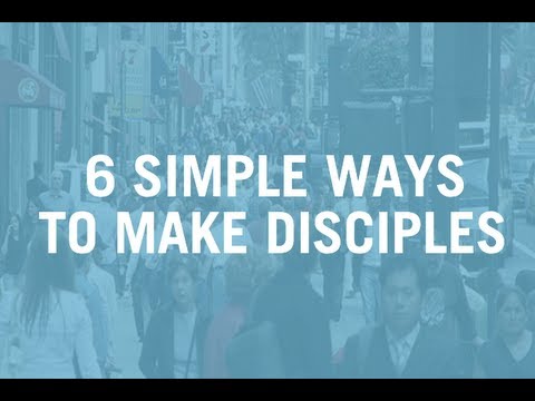 6 simple ways to make disciples without adding anything to your schedule – caesar kalinowski