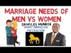 Why men need sex but women dont (munroe)