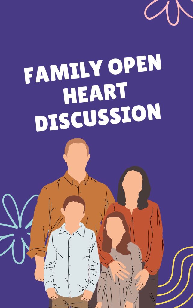 Family open heart discussion
