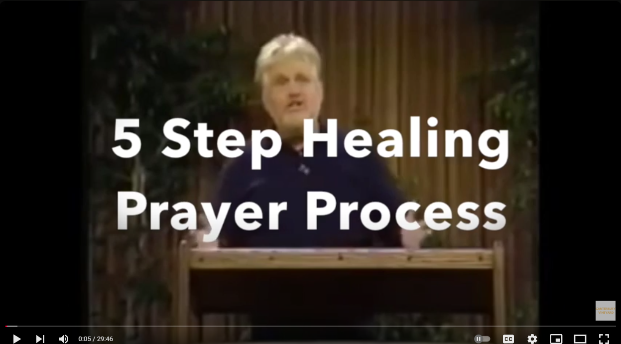 The 5 step healing model-john wimber