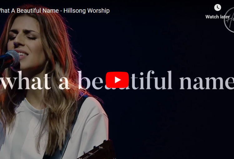 What A Beautiful Name - Hillsong Worship