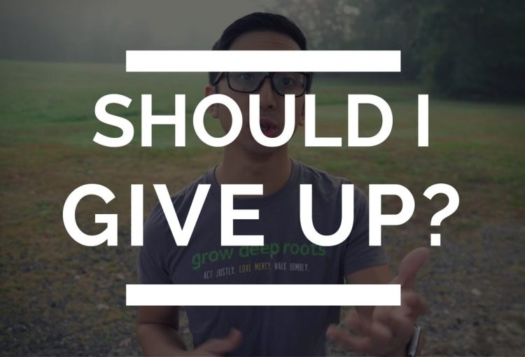 What to Do When You Feel Like Giving Up | Christian Depression