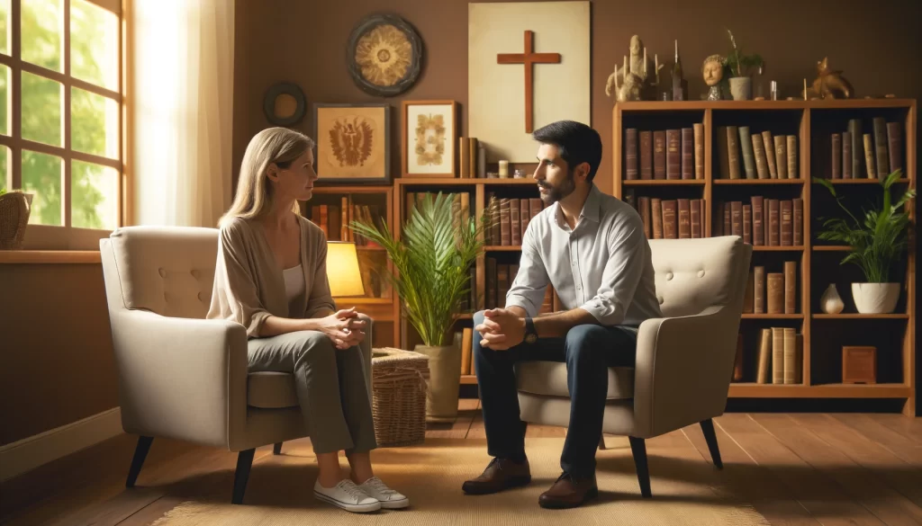 Christian counseling for addiction recovery with impact family