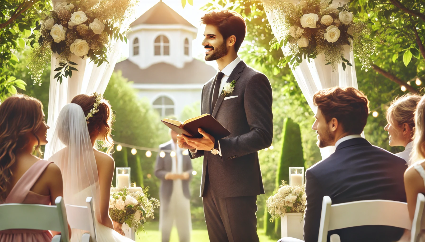 Booking christian wedding officiant in south bay