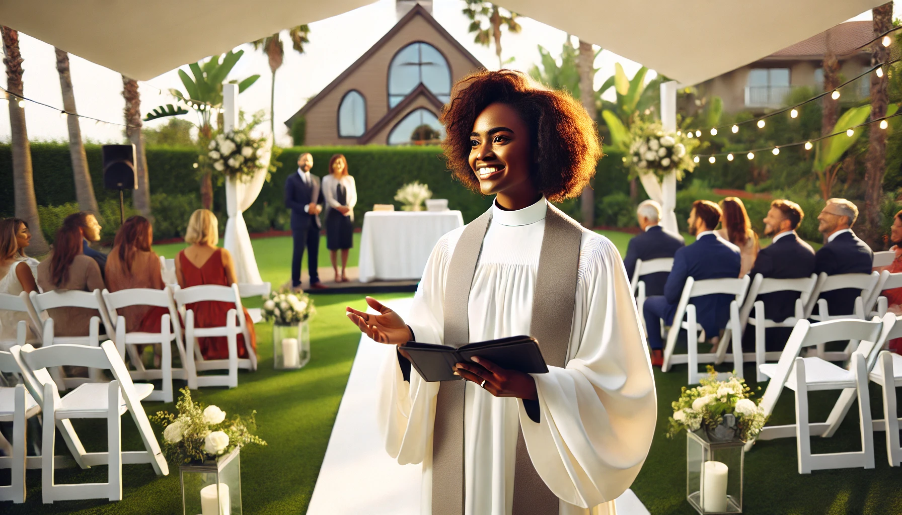 Wedding request services in south bay: a christian celebration