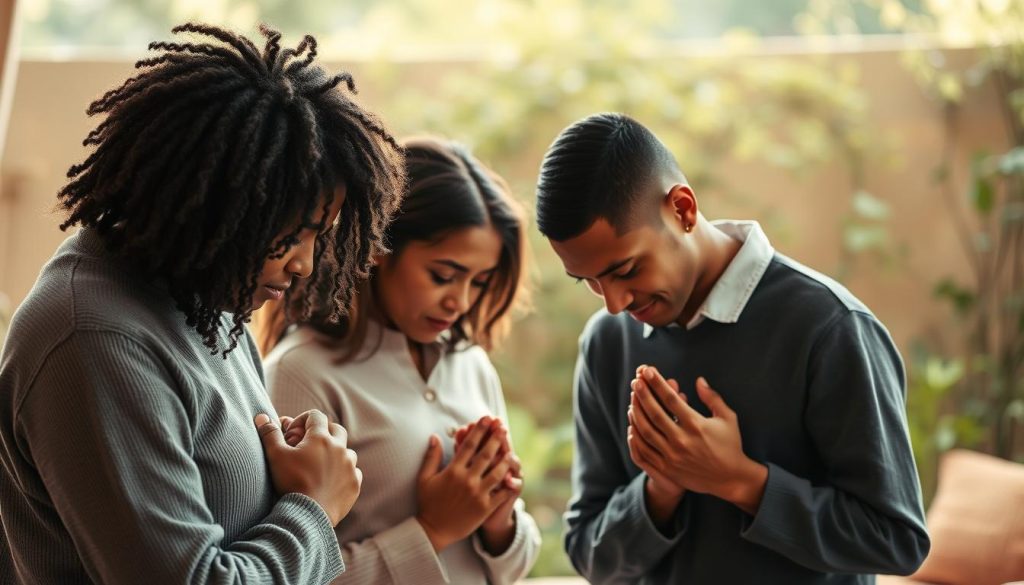 Building commitment on christ with prayer in relationships