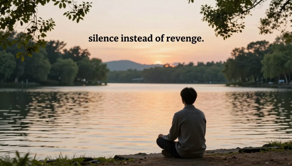 When silence becomes a healthier response